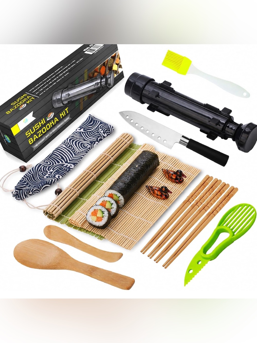 NWT 15 Piece Sushi Making Kit
